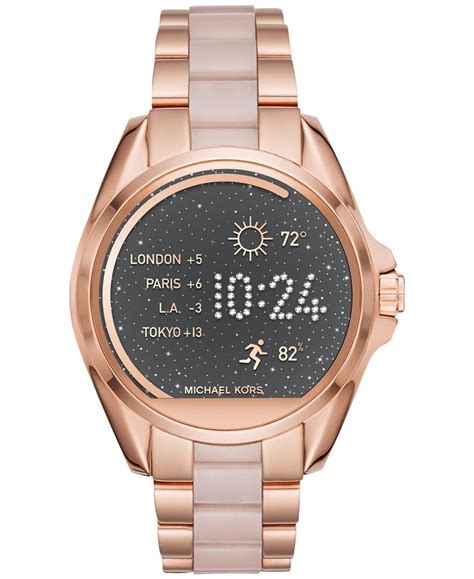 michael kors bradshaw ladies watch|michael kors bradshaw smartwatch battery.